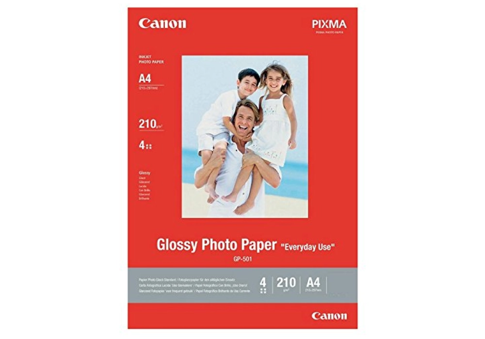 Canon Glossy Photo Paper GP-501 (A4, 5x)