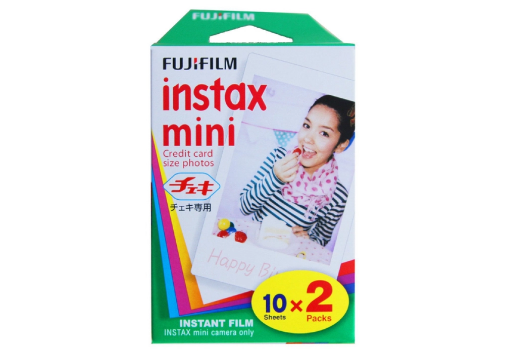 FujiFilm instax mini Instant Film (10 Exposures) 2-Pack