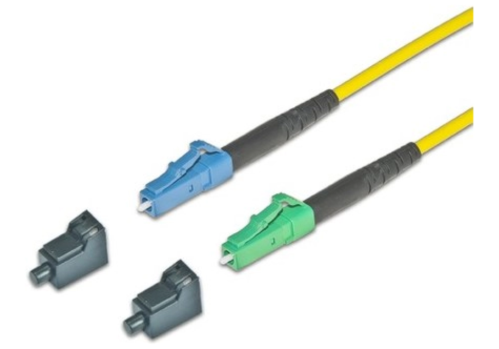 Lightwin Fibre Optic Cable Singlemode LC/APC-LC (Simplex) - 1m