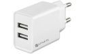 4smarts Chargeur mural USB VoltPlug Dual 12W