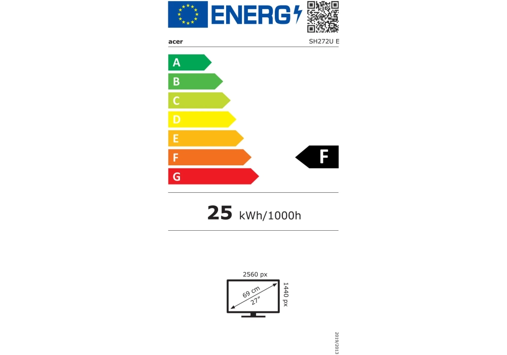 Acer Moniteur SH272UEbmiphux