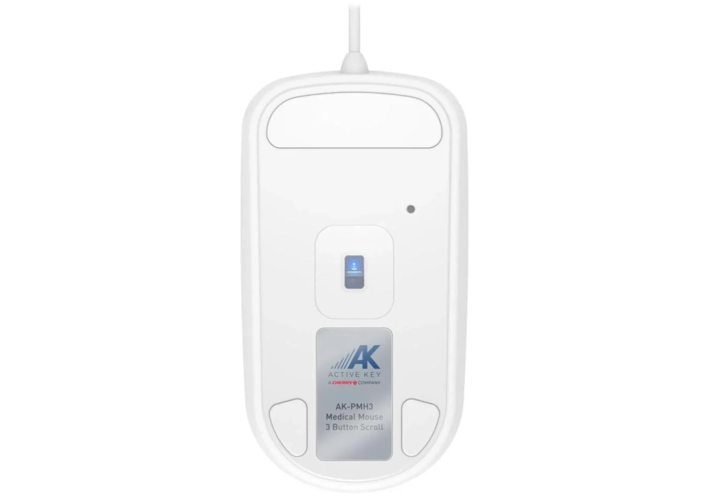 Active Key Souris AK-PMH3OB-US-W Medical 3-Button Scroll Blanc