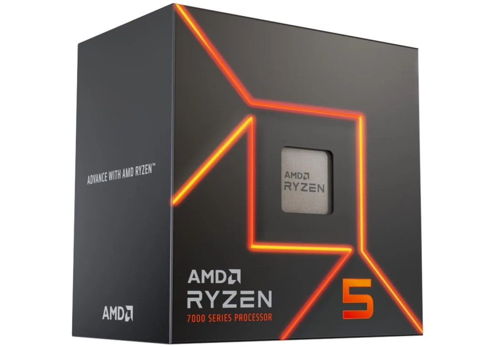 AMD CPU Ryzen 5 7600 3.8 GHz