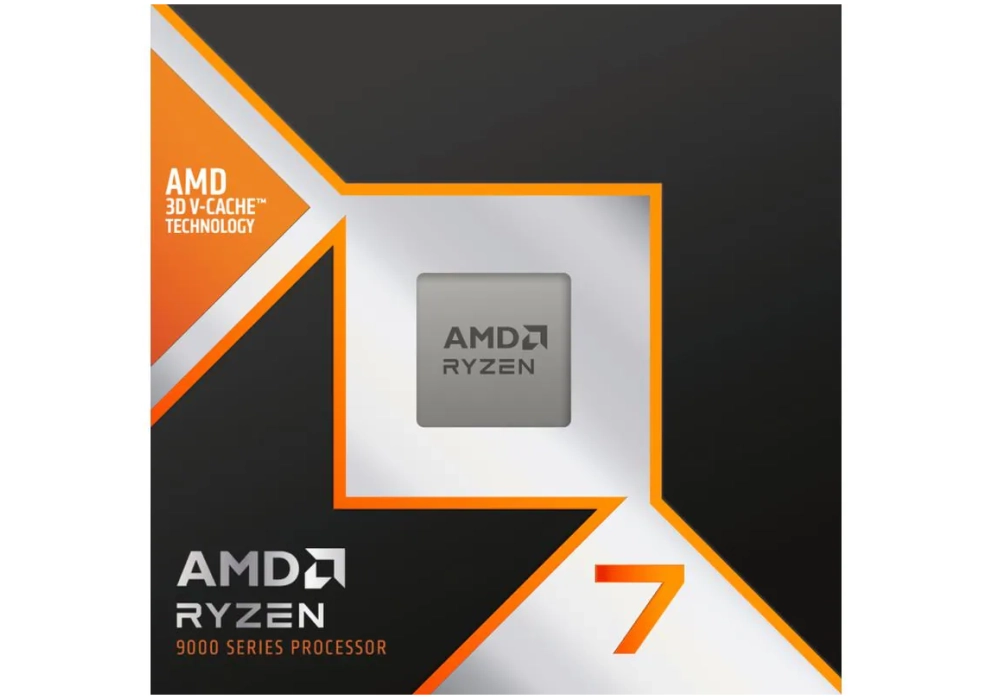 AMD CPU Ryzen 7 9800X3D 4.7 GHz