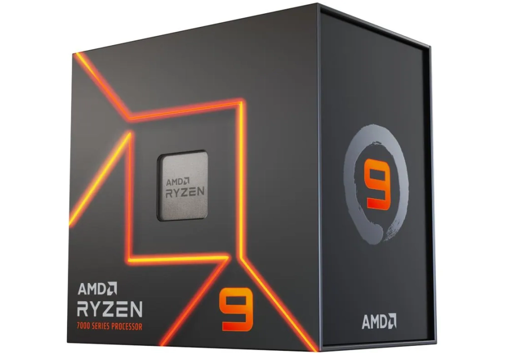 AMD CPU Ryzen 9 7900X 4.7 GHz