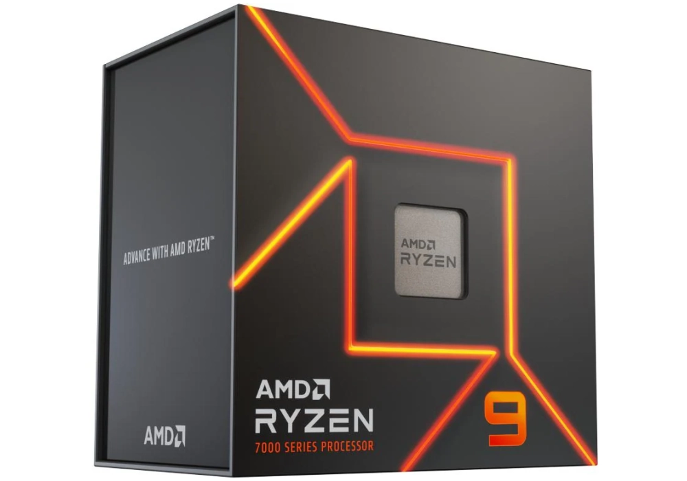 AMD CPU Ryzen 9 7900X 4.7 GHz