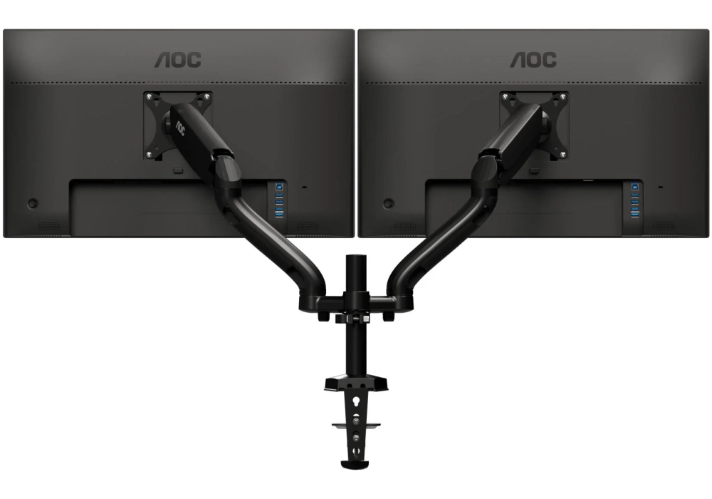 AOC Supports de table AD110D0 Dual jusqu'à 9 kg