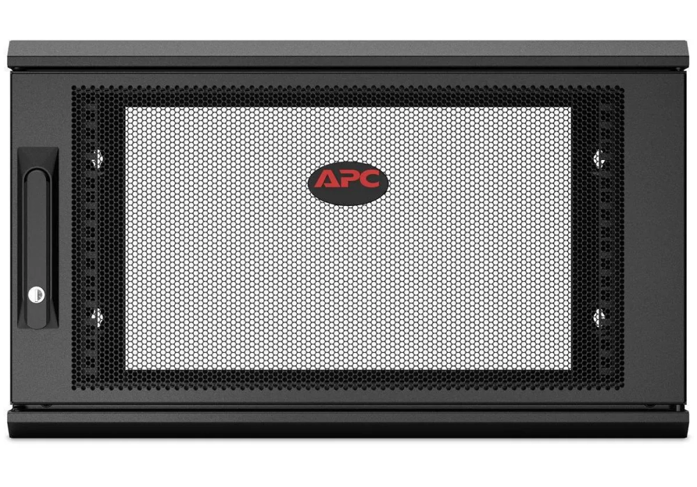 APC Wandschrank AR106SH4 19" / 6HE / Schwarz