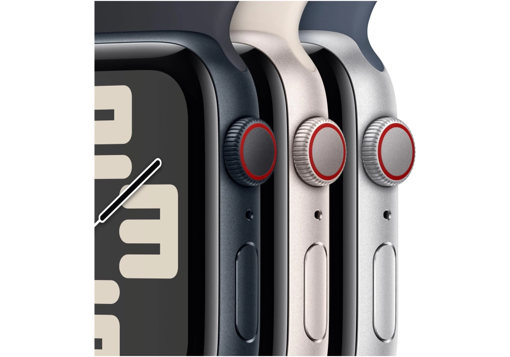 Apple Watch SE 2023 40 mm LTE Alu Sport Band Lumière stellaire M/L