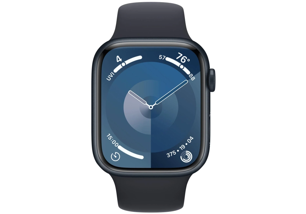 Apple Watch Series 9 45 mm LTE Alu Minuit Sport S/M