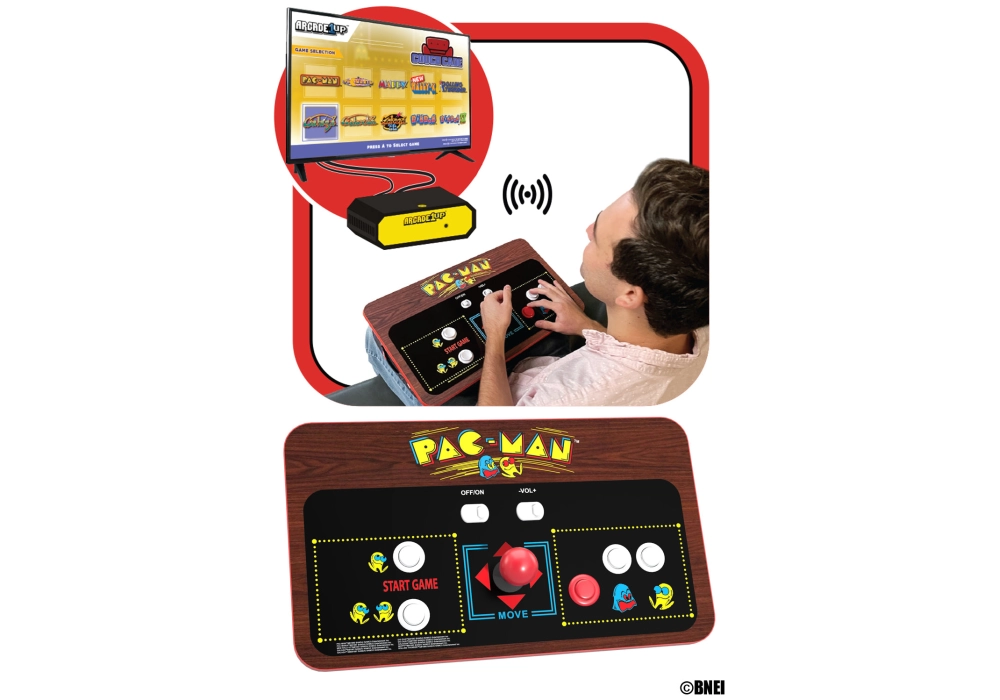 arcade1up pac man couchcade