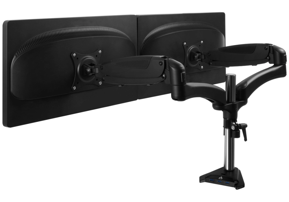 Arctic Cooling Supports de table Z2-3D (Gen 3) jusqu’à 16 kg – Noir