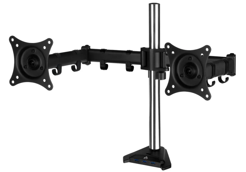 Arctic Cooling Supports de table Z2 Pro (Gen 3) jusqu’à 30 kg – Noir mat