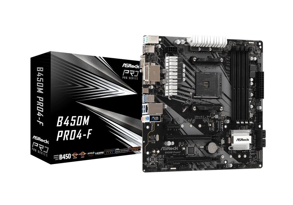 Asrock b450m pro4 f и asrock b450m pro4 в чем разница