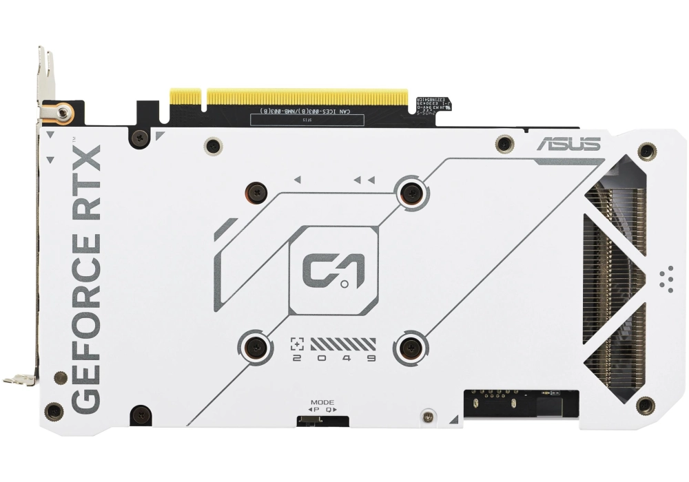 ASUS Dual GeForce RTX 4070 SUPER EVO OC 12 GB Édition blanche