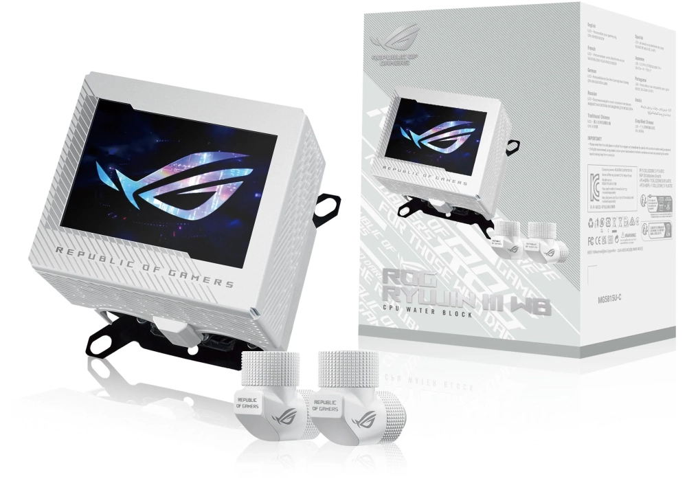 ASUS ROG ROG Ryujin III WB LCD Édition blanche