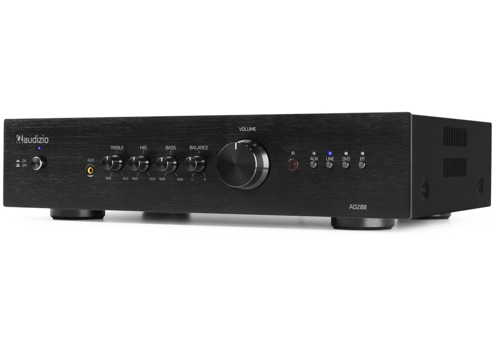 Audizio Amplificateur stéréo AD200B Noir