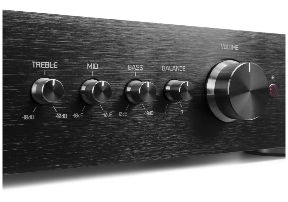 Audizio Amplificateur stéréo AD420B Noir