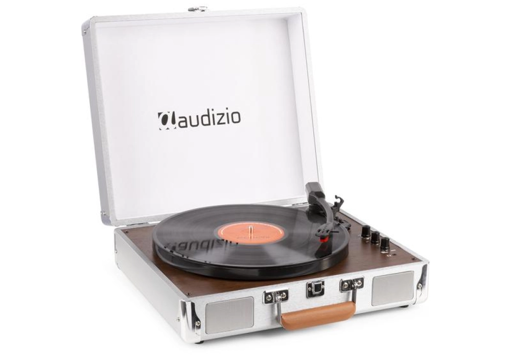 Audizio Tourne-disque Bluetooth RP320 Aluminium