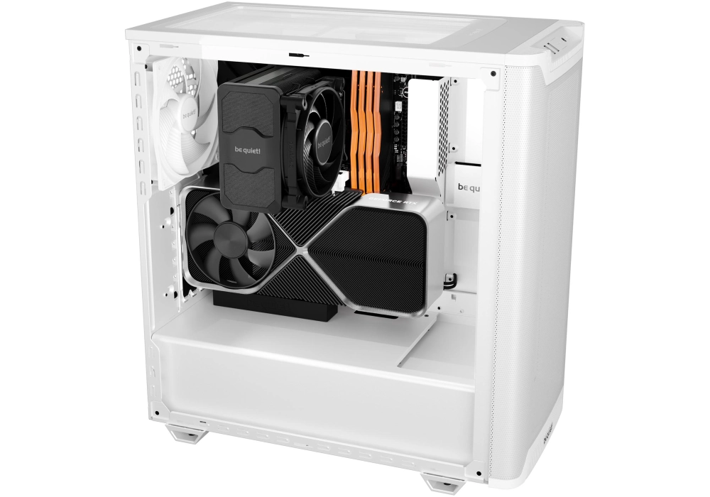 be quiet! Airflow Pure Base 501 Blanc