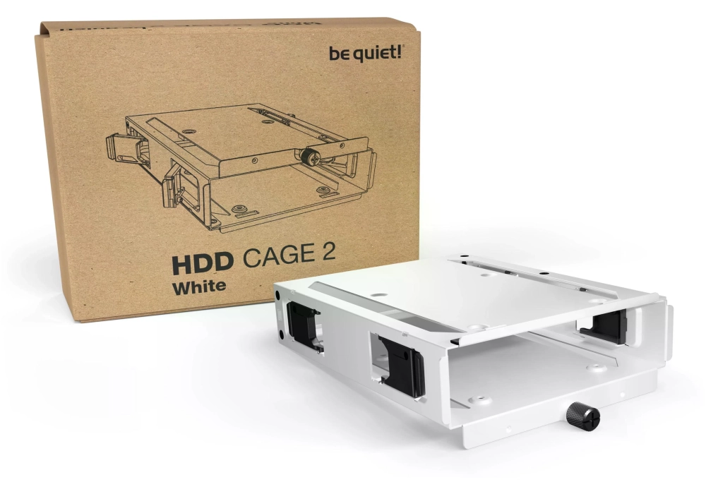 be quiet! HDD Cage 2 Blanc