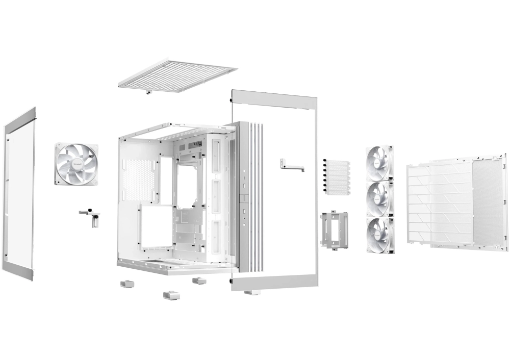 be quiet! Light Base 600 LX Blanc