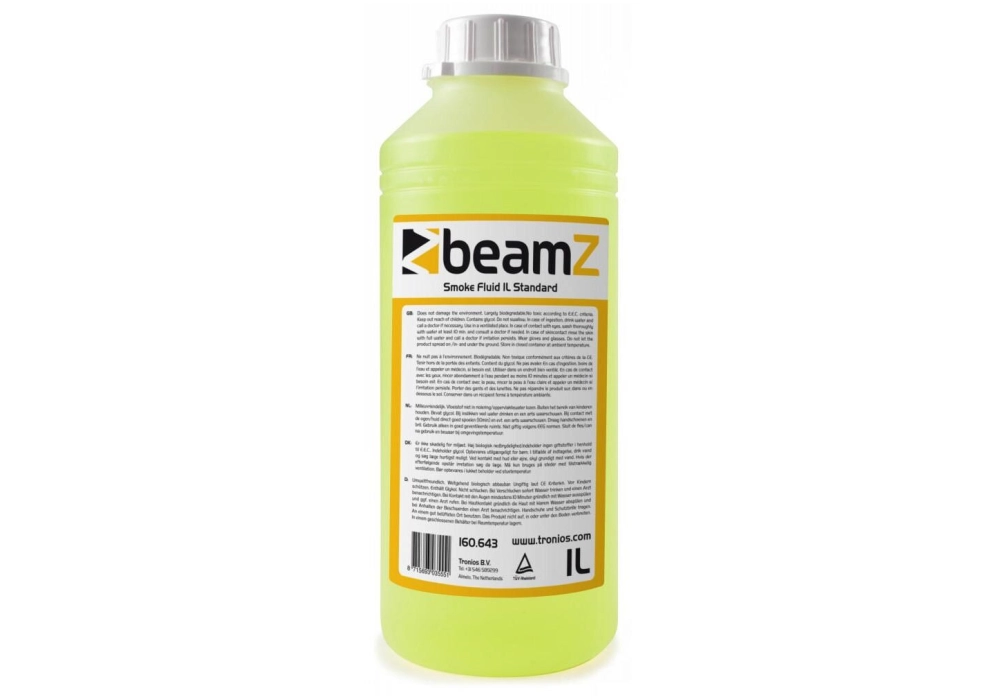 BeamZ Liquide à brouillard Medium-Density Dark Yellow 1 l