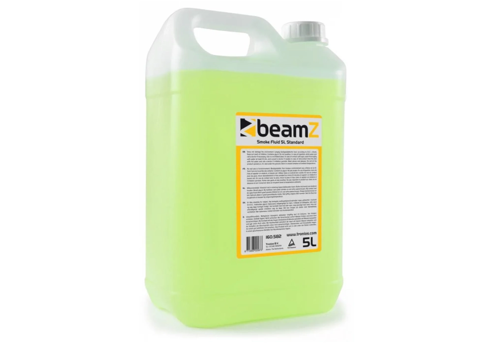 BeamZ Liquide à brouillard Medium-Density Dark Yellow 5 l