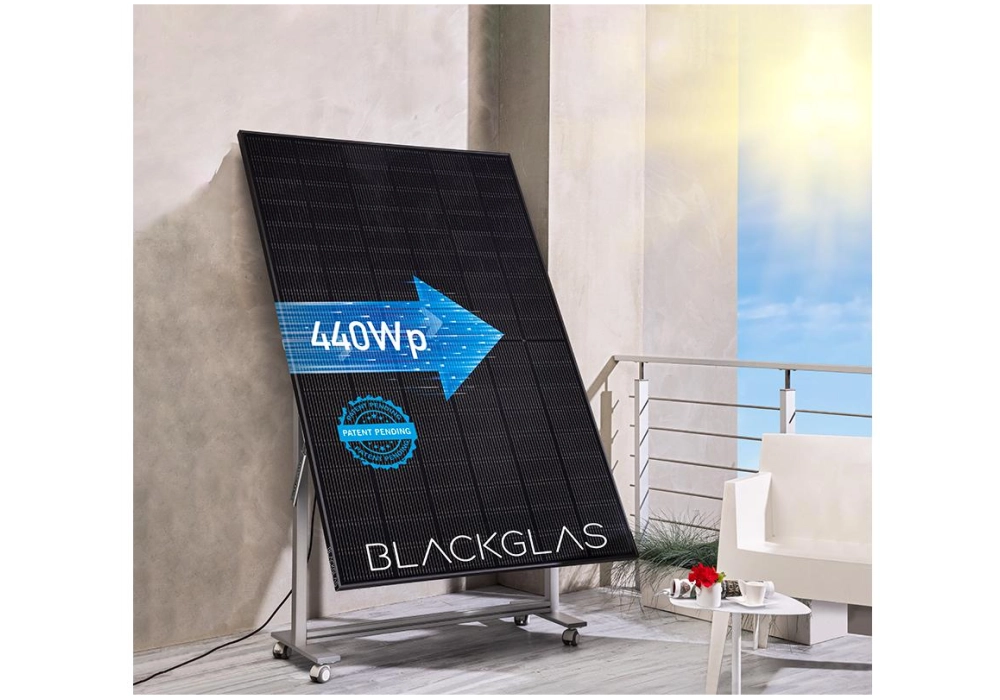 BLACKGLAS Installation solaire ECOmirrorPRO 440 Wp