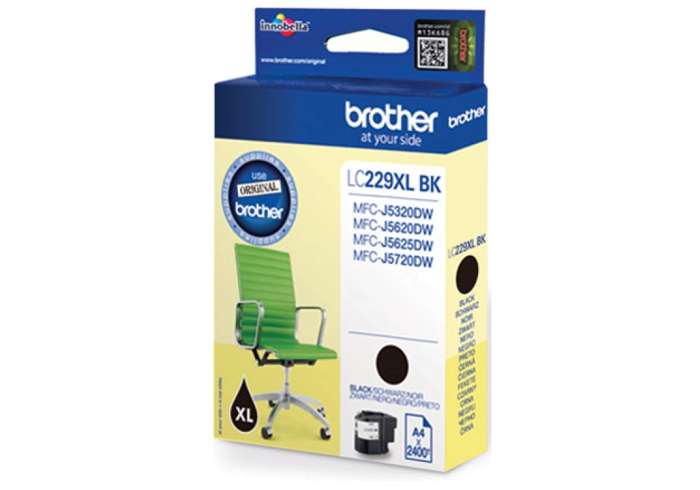 Brother Inkjet Cartridge LC-229XLBK - Black