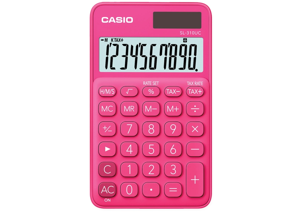 Casio Calculatrice SL-310UC-RD Rouge