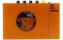 CE Lecteur de cassettes portable we are rewind Orange