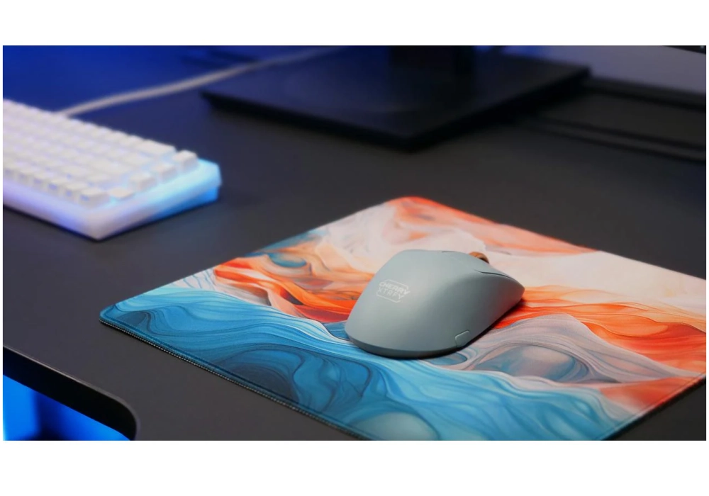 Cherry Tapis de souris de gaming XTRFY GP5 Amnis Blue Medium