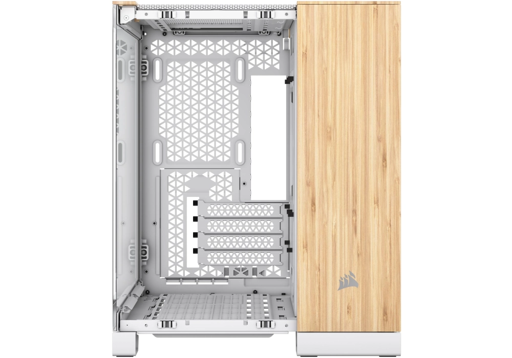 Corsair 2500X blanc/bambou