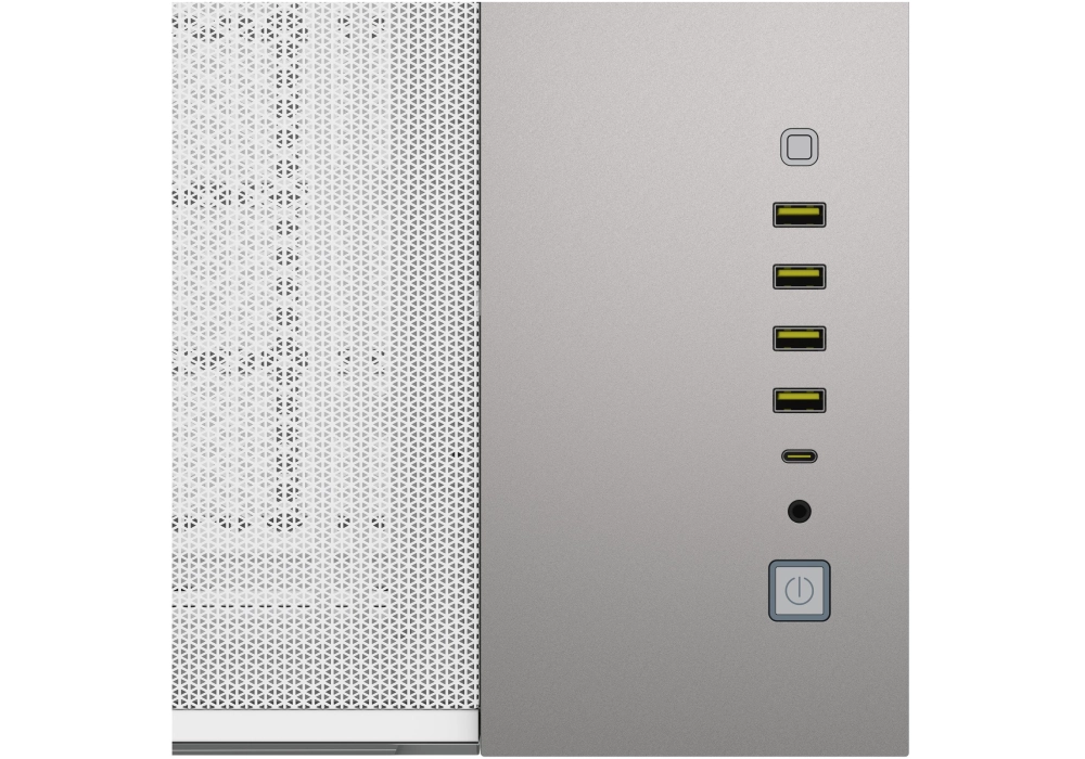 Corsair 6500X blanc/aluminium gris satiné