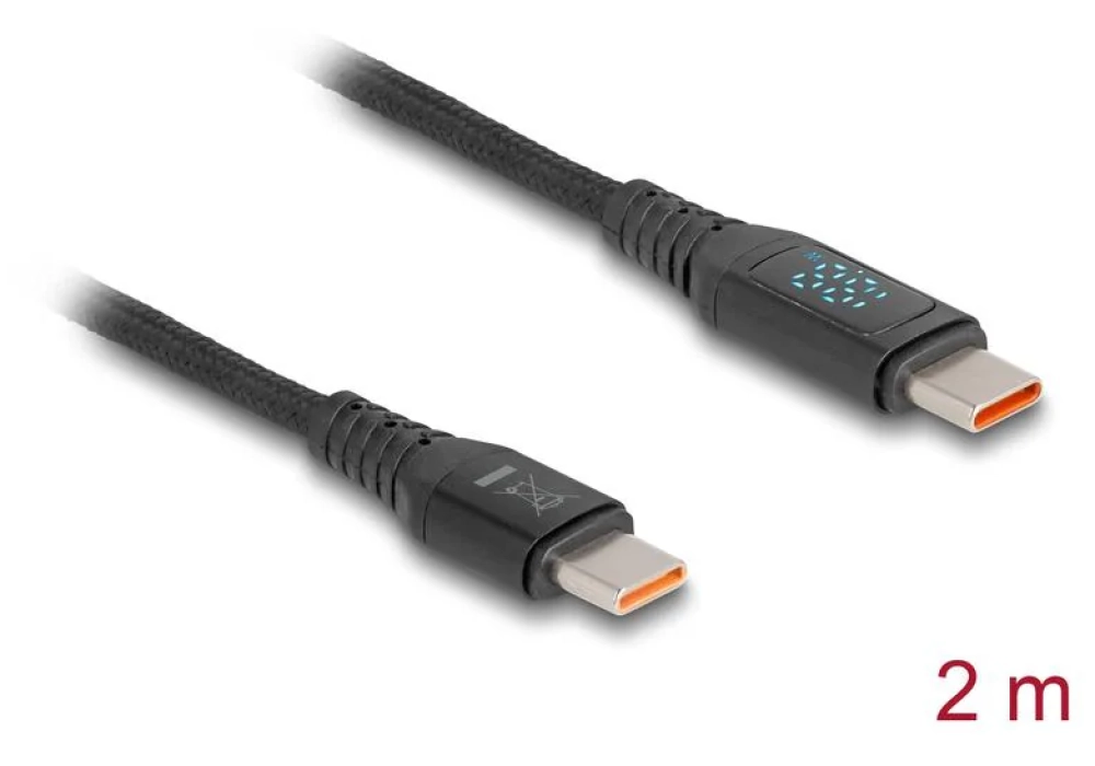 Delock Câble chargeur USB C - USB C 1.2 m