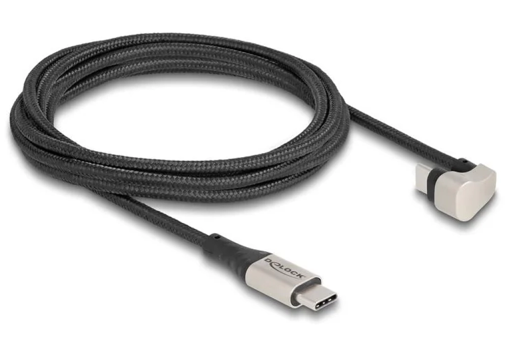 Delock Câble USB 2.0 PD 3.0 60 W USB C - USB C 2 m