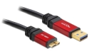 DeLOCK USB 3.0 A / micro-B Premium Cable - 1.0 m