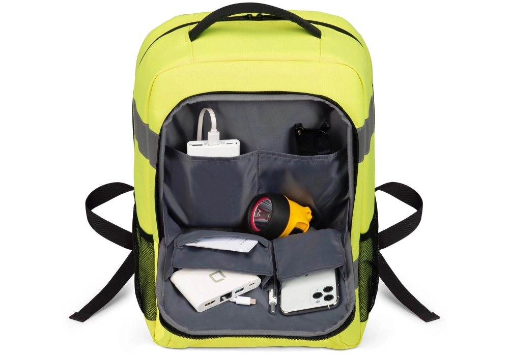 DICOTA Sac à dos Hi-Vis 24 l – Jaune