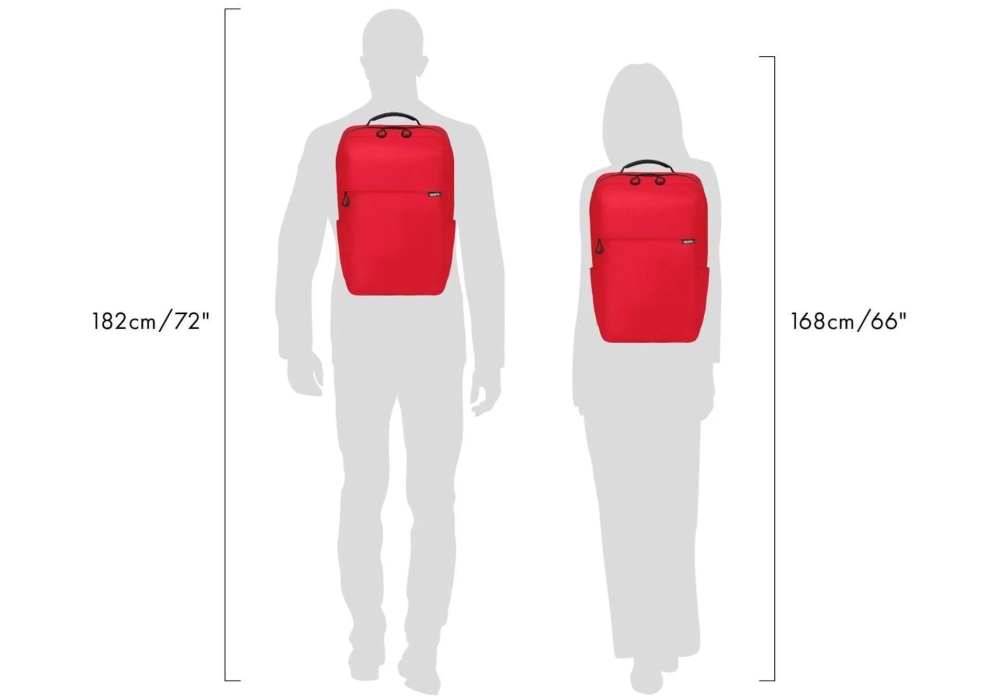 DICOTA Sac-à-dos pour ordinateur portable Commuter 13-16" Rouge