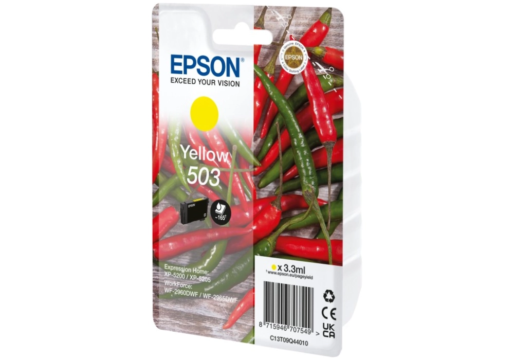 Epson Ink Cartridge 503 - Jaune