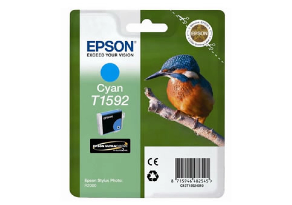 Epson Ink Cartridge T1592 - Cyan
