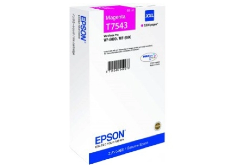 Epson Ink Cartridge T7543 XXL - Magenta