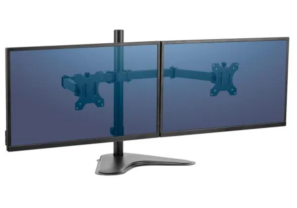 Fellowes Pied de table pour écran Seasa bras pour moniteur double jusqu'à 16 kg