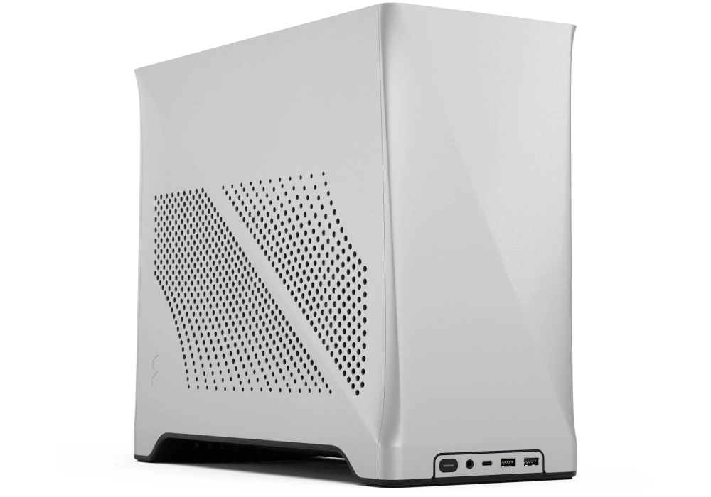 Fractal Design Boîtier d’ordinateur Era 2 Argent