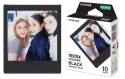 Fujifilm Film instantané Instax Square 10 feuilles, noir