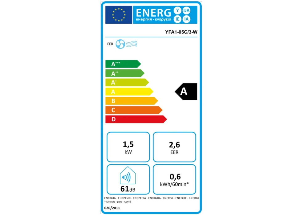 FURBER Climatiseur Nuvola 40 m³