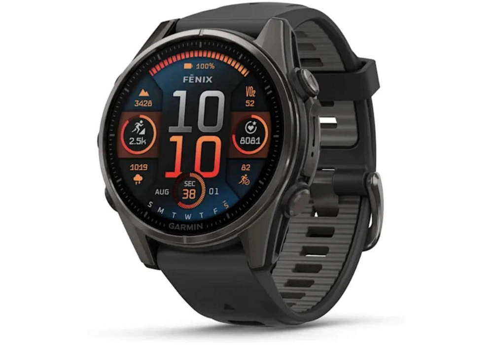 GARMIN Fenix 8 AMOLED Sapphire, 43 mm Anthracite