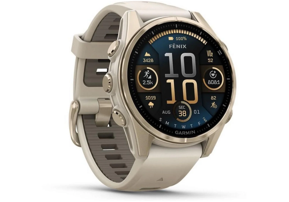 GARMIN Fenix 8 AMOLED Sapphire, 43 mm Beige