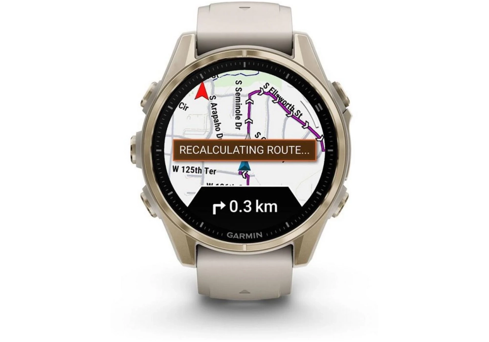 GARMIN Fenix 8 AMOLED Sapphire, 43 mm Beige